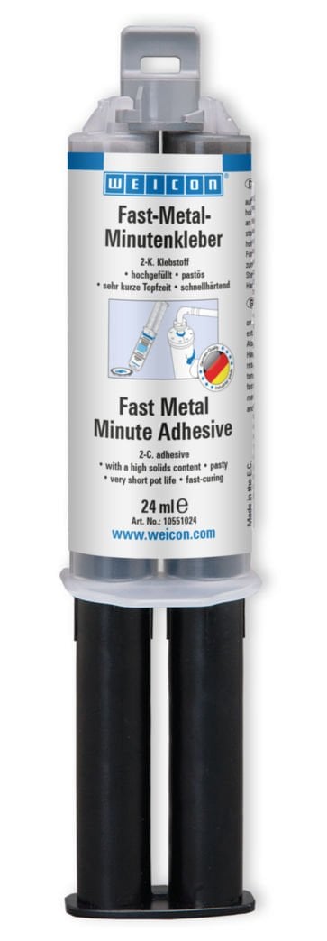 WEICON Fast-Metal - Hızlı Metal Dakikalık Yapıştırıcı 24 ml