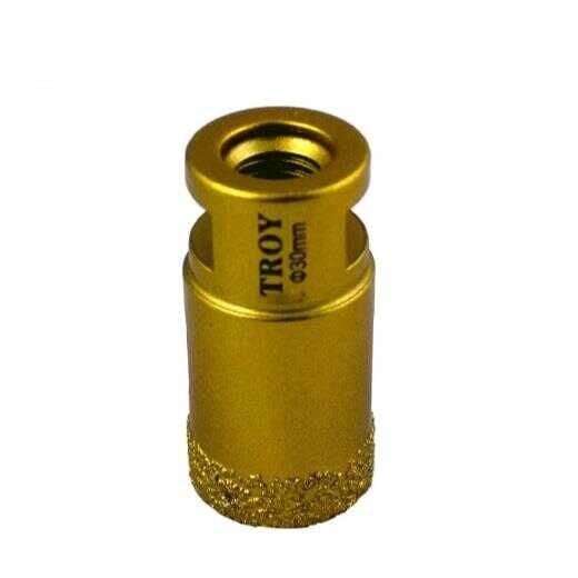 TROY 27450-30 Avuç Taşlamalar için Seramik Kuru Elmas Delici, 30mm