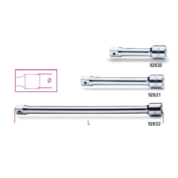 BETA Lokma Uzatma Kolu 3/4'' 100mm (928/20 - 009280810)