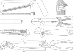 Mannesmann 29072 Alüminyum Takım Çantalı Alet Seti, 124 Parça