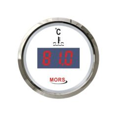 MORS Dijital Hararet Göstergesi 12-24V Beyaz