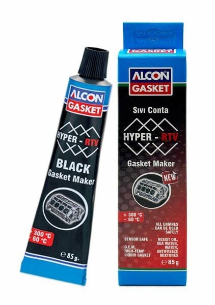 ALCON HYPER RTV Nötr Siyah Sıvı Conta 85g (M-3341)