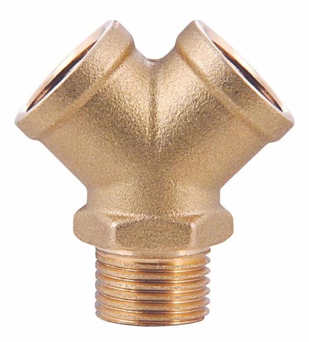 Sarı Pirinç İkili Çatal - ÖLÇÜ SEÇENEKLİ