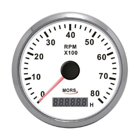 MORS Devir Göstergesi 8000 Rpm Beyaz