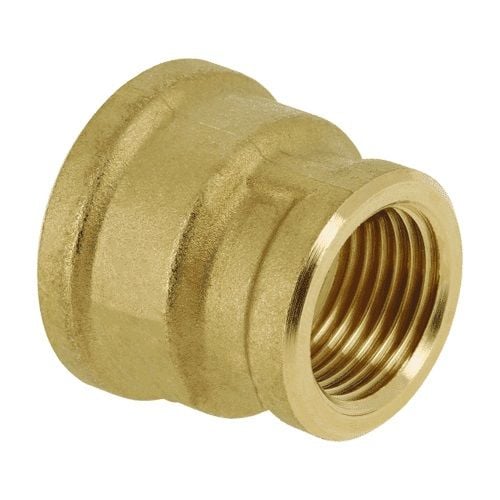 Sarı Pirinç Manşon Redüksiyon - ÖLÇÜ SEÇENEKLİ 1/4 x 3/4