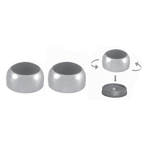 MARINE TOWN Kapı Stoperi Manyetik Krom Yuvarlak Çok Amaçlı