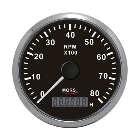 MORS Devir Göstergesi 8000 Rpm Siyah