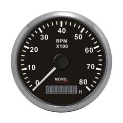 MORS Devir Göstergesi 8000 Rpm Siyah