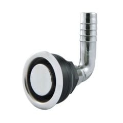 MARINE TOWN Hava Firarı Flanşlı Dirsek 3/4'' Krom