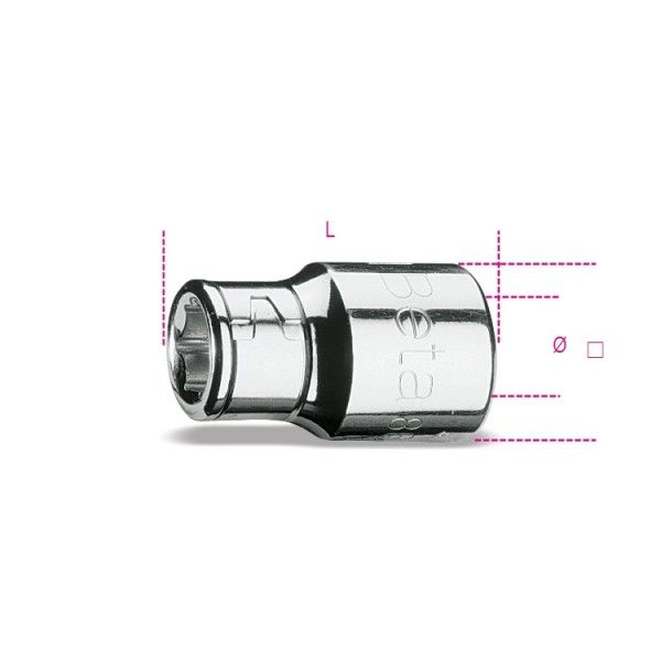 BETA Bits Uç Tutucu Lokma 3/8'' 10mm (867/1 - 008670600)