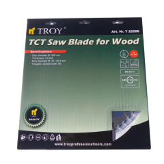 TROY 25256 Ahşap Dairesel Testere Bıçağı Ø305mm x 60T