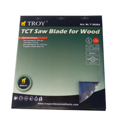 TROY 25254 Ahşap Dairesel Testere Bıçağı Ø305mm x 40T