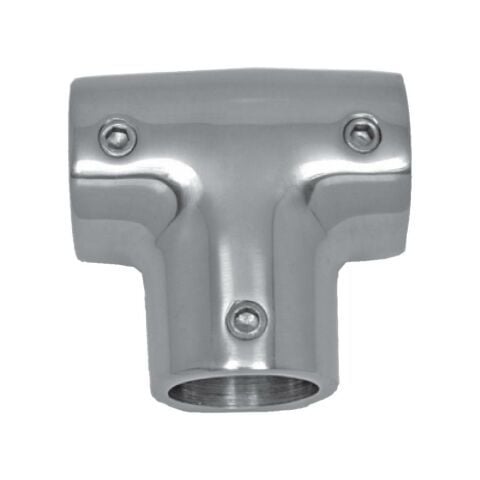 Krom Bağlantı T 90 Derece Çap: 25mm