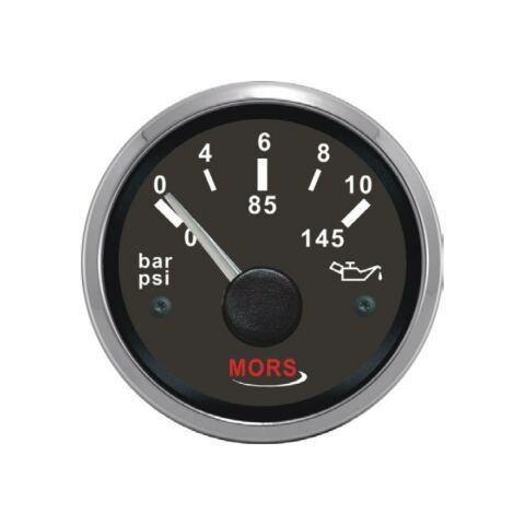 MORS Yağ Göstergesi 5 Bar Siyah