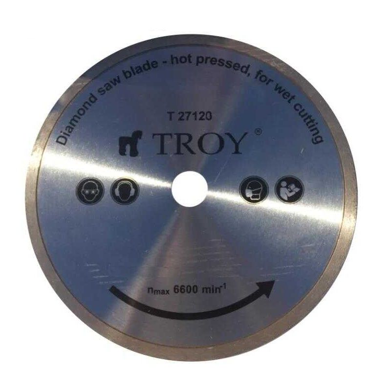 TROY 27120 Mermer Porselen Kesici Elmas Testere, 200mm