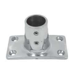 Krom Taban 90 Derece Kare Çap: 25mm