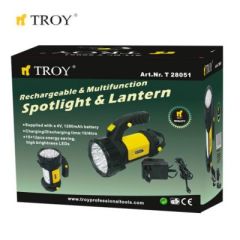 TROY 28051 Şarjlı LED El Feneri
