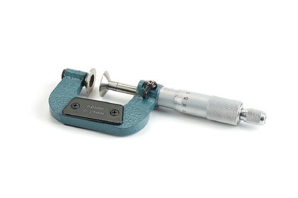 GFB 1180 - Dişli Mikrometresi Şapkalı 0 - 25 x 0,01 mm