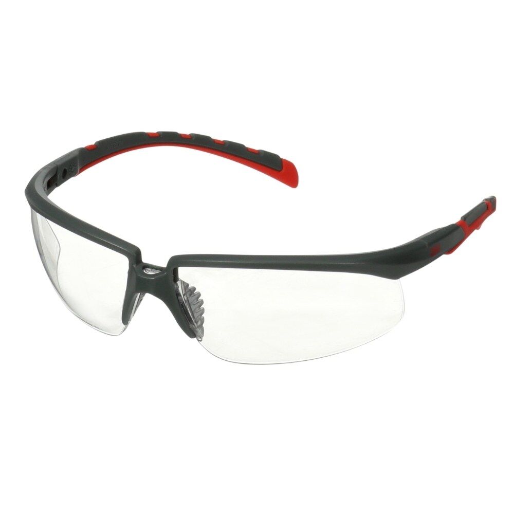 3M Solus S2001SGAF-RED, Gri/Kırmızı İş Güvenliği Gözlüğü