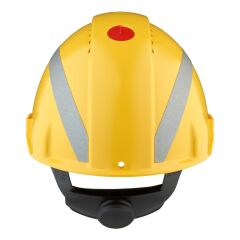 3M G3000NUV-R-GU Havalandırmalı Vidalı Sarı Baret
