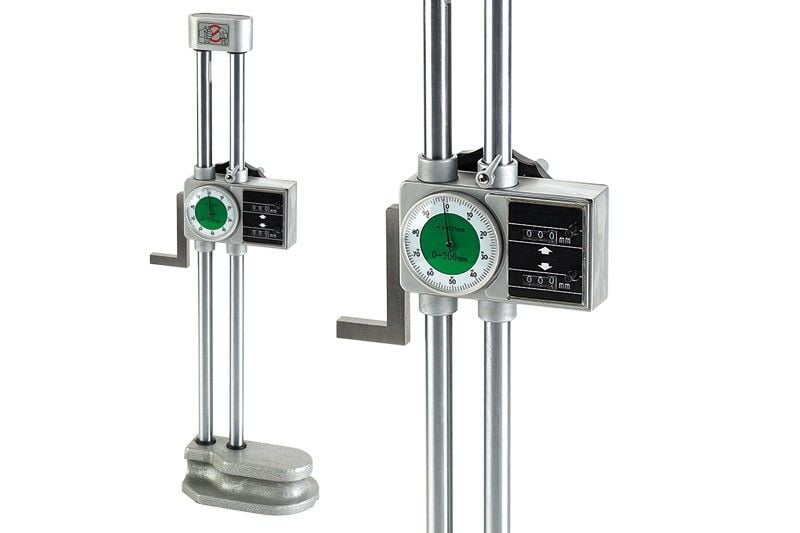 GFB 1250 - Saatli Yükseklik Mihengiri Çift Kolonlu 0 - 300 x 0,01 mm