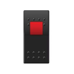 BFY Switch Kırmızı On-Off 12/24V