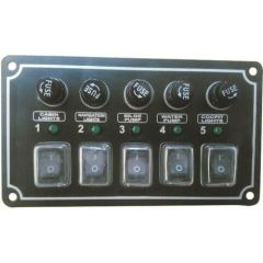 MORS 5'li  Switch Panel Yatay