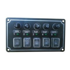 MORS 5'li  Switch Panel Yatay