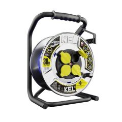 KEL 99455 Ağır Hizmet Tipi Uzatma Kablosu 30m, 3x2.5 mm2