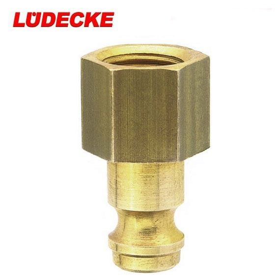 LÜDECKE ESM 14 NI Mini Stoper Uç (1/4” Dişi)