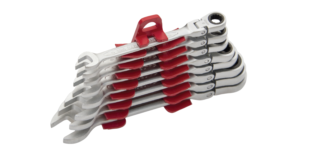 İZELTAŞ Mafsallı Cırcır Kombine Anahtar Takım 12'li 8-19mm (0345 00 2112)