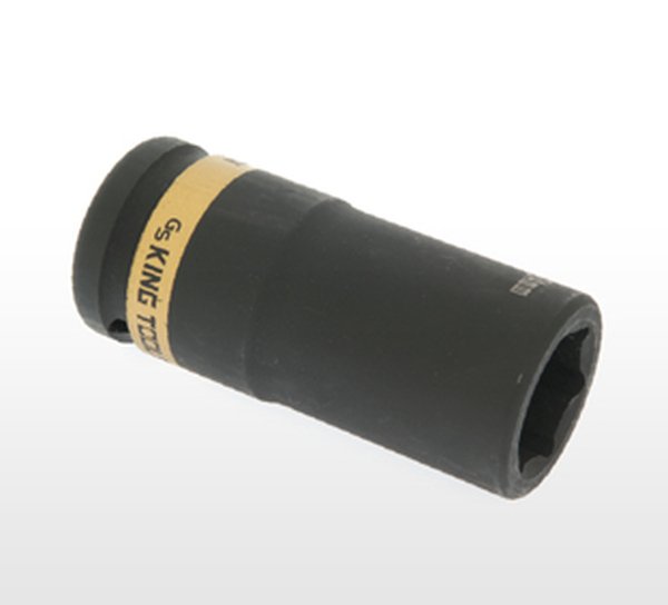 A 1362 GS KING TOOLS Darbeli Chrome Molybdenium Uzun Lokma 1/2'' 16 mm