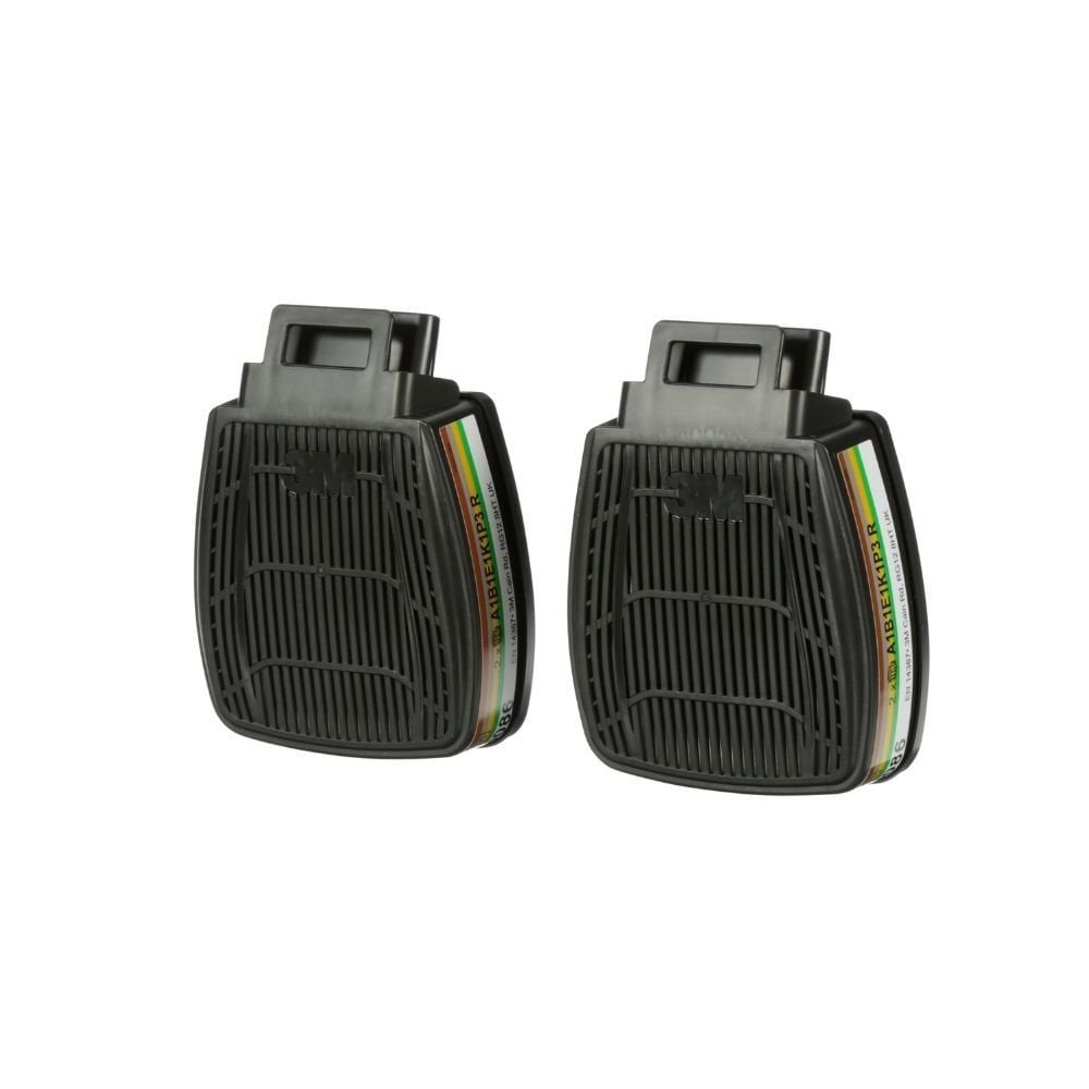 3M Secure Click D8094 A1B1E1K1P3 Çift Akışlı Gaz Buhar ve Partikül Filtresi