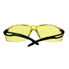 3M SF503SGAF-BLK-EU Siyah Çerçeveli.Çizilmeye Dayanıklı, Buğu Önleyici, Kehribar Gözlük