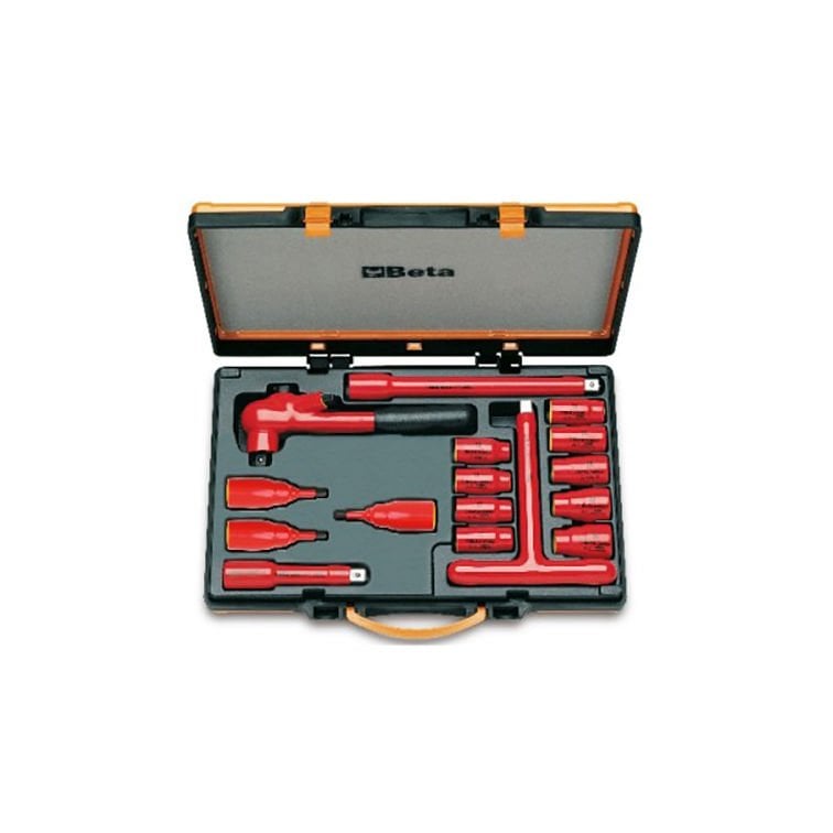 BETA 1000V İzoleli Lokma Takımı 1/2'' 8-24mm 16 Parça (920MQ/C16 - 009200917)