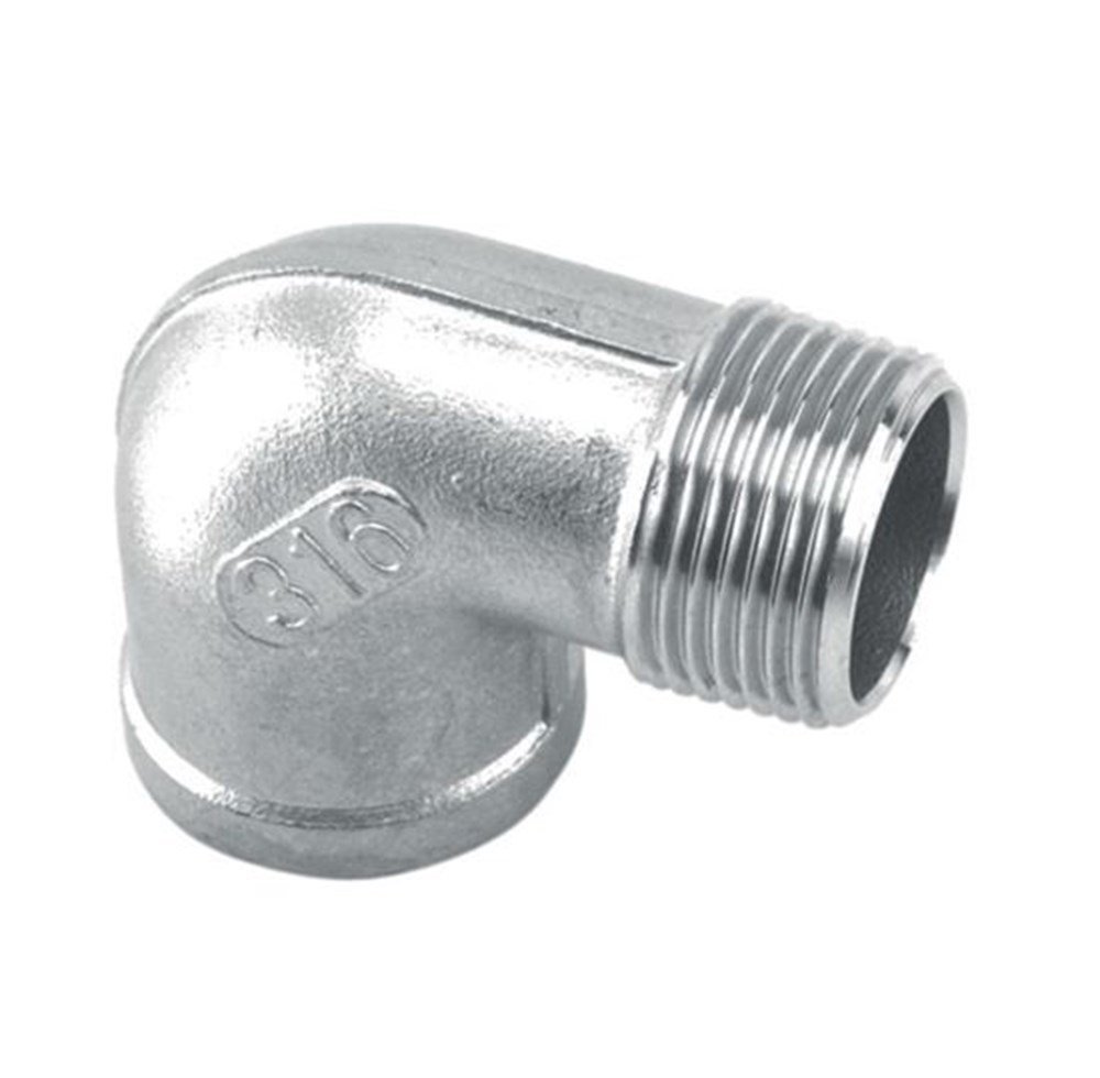 Paslanmaz - Krom Kuyruklu Dirsek 316 K, 3/8, 1/2, 3/4, 1, 1-1/4, 1-1/2, 2