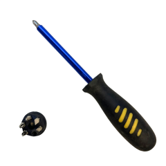 A 3196 Bits Uçlu Tornavida Seti Teleskopik Mıknatıslı 7 Parça