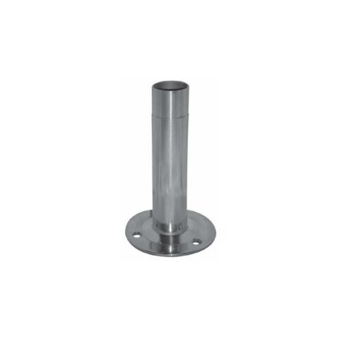 GLOMEX TV Anten Ayağı Flanşlı Krom 25X150 mm