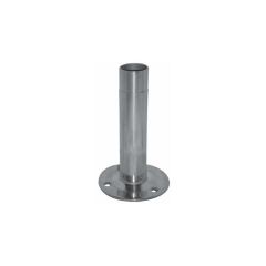 GLOMEX TV Anten Ayağı Flanşlı Krom 25X150 mm