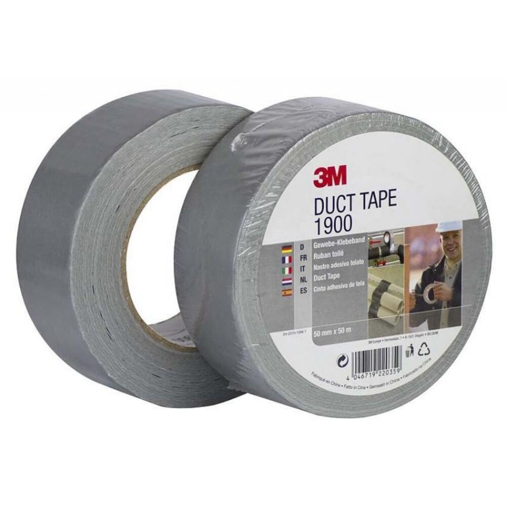 3M 1900 Bez Bant Gümüş 50mmx50mt