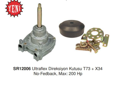 ULTRAFLEX Direksiyon Kutusu T73+X34 Şaft