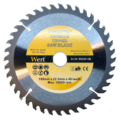 WERT 2540-180 Ahşap Kesme Testeresi (Ø 180mm)