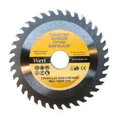 WERT 2540-125 Ahşap Kesme Testeresi (Ø 125mm)