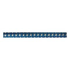 DOLPHIN ROPE Renkli İskota Halatı 8mm Mavi-Beyaz