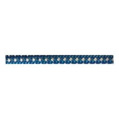 DOLPHIN ROPE Renkli İskota Halatı 10mm Mavi-Beyaz