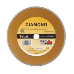 WERT 2710-230 Seramik-Fayans Elmas Testere (230mm)