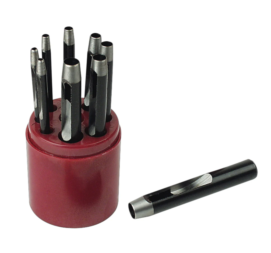 Mannesmann 667 Deri-Kayış Zımba Seti, 9 Parça