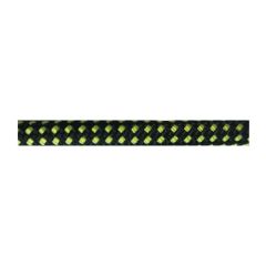 DOLPHIN ROPE Renkli İskota Halatı 10mm Siyah-Sarı
