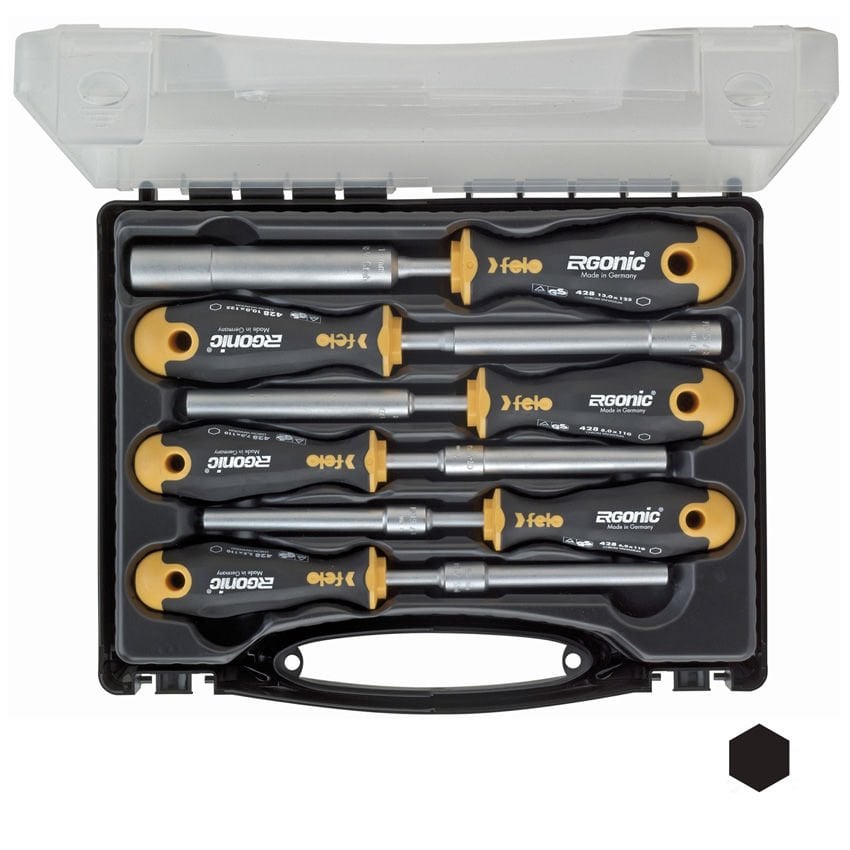 FELO M-TEC ERGONIC Lokma Tornavida Takımı 6 Parça (428 Serisi)