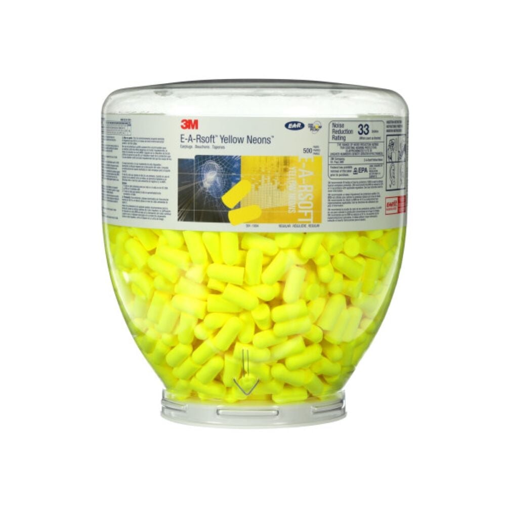 3M Peltor Pd 01 002 Ear Soft Yellow Neon Refil